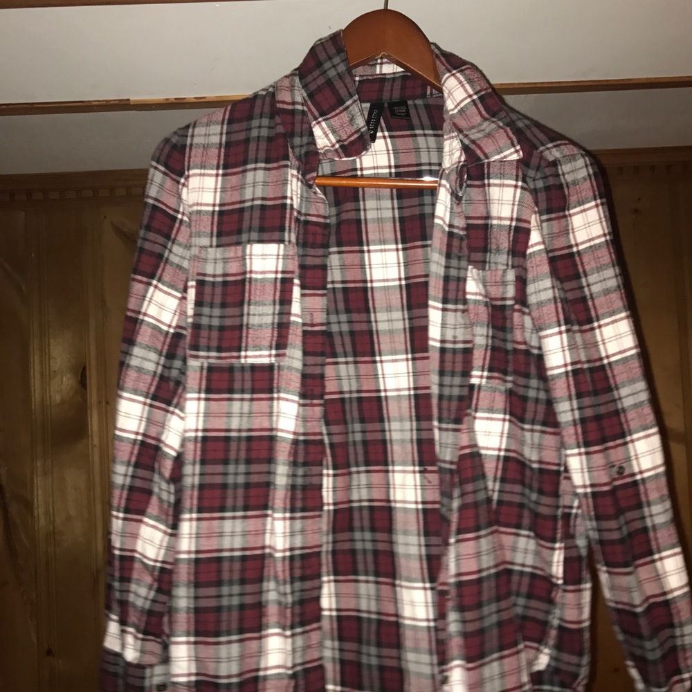 Lightly worn flannel Unisex small